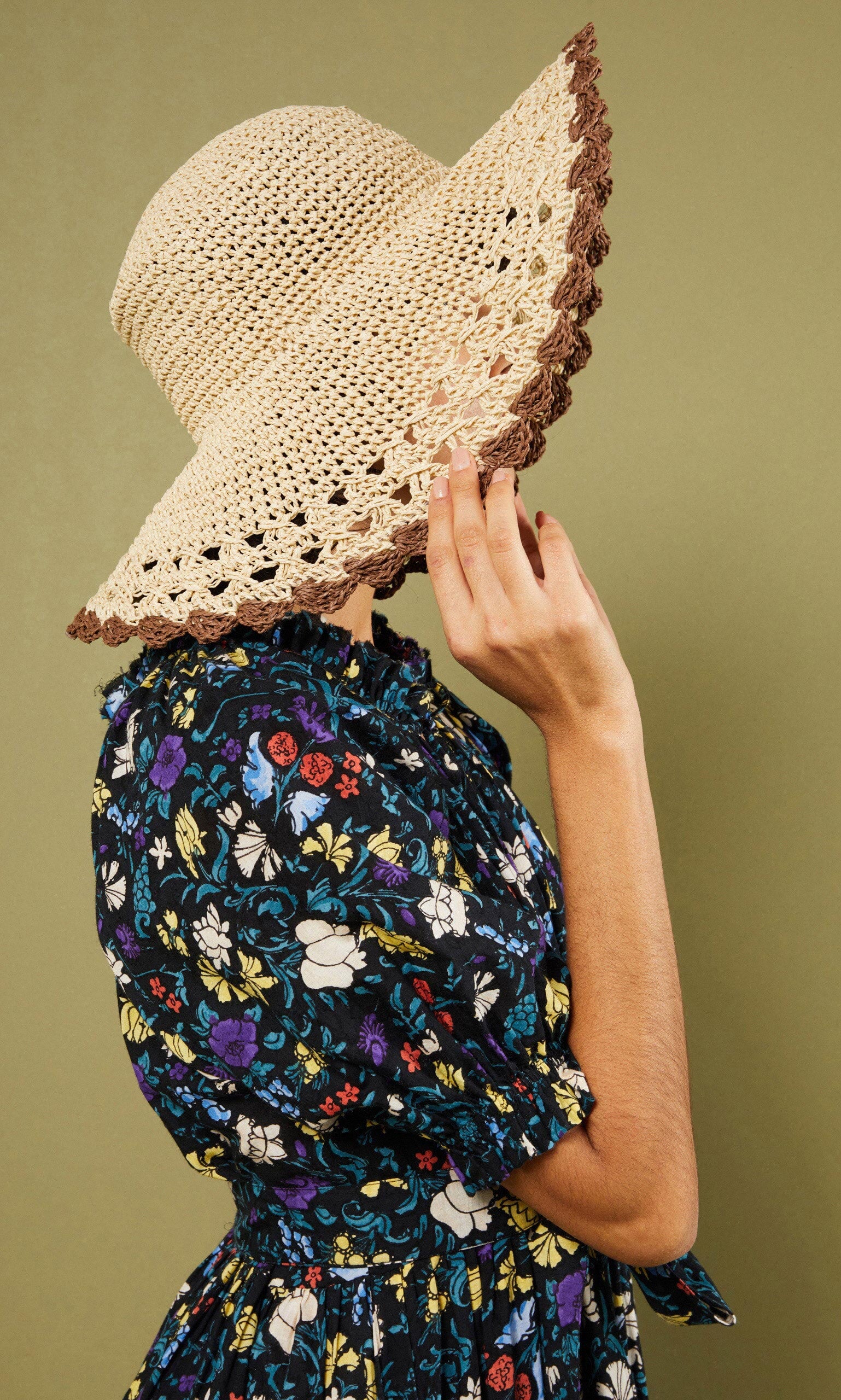 Connie straw hat
