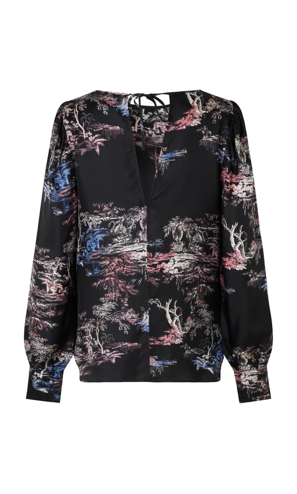 Botanical blouse