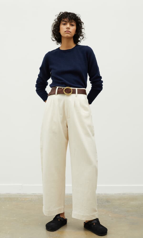 Navy soft sweater