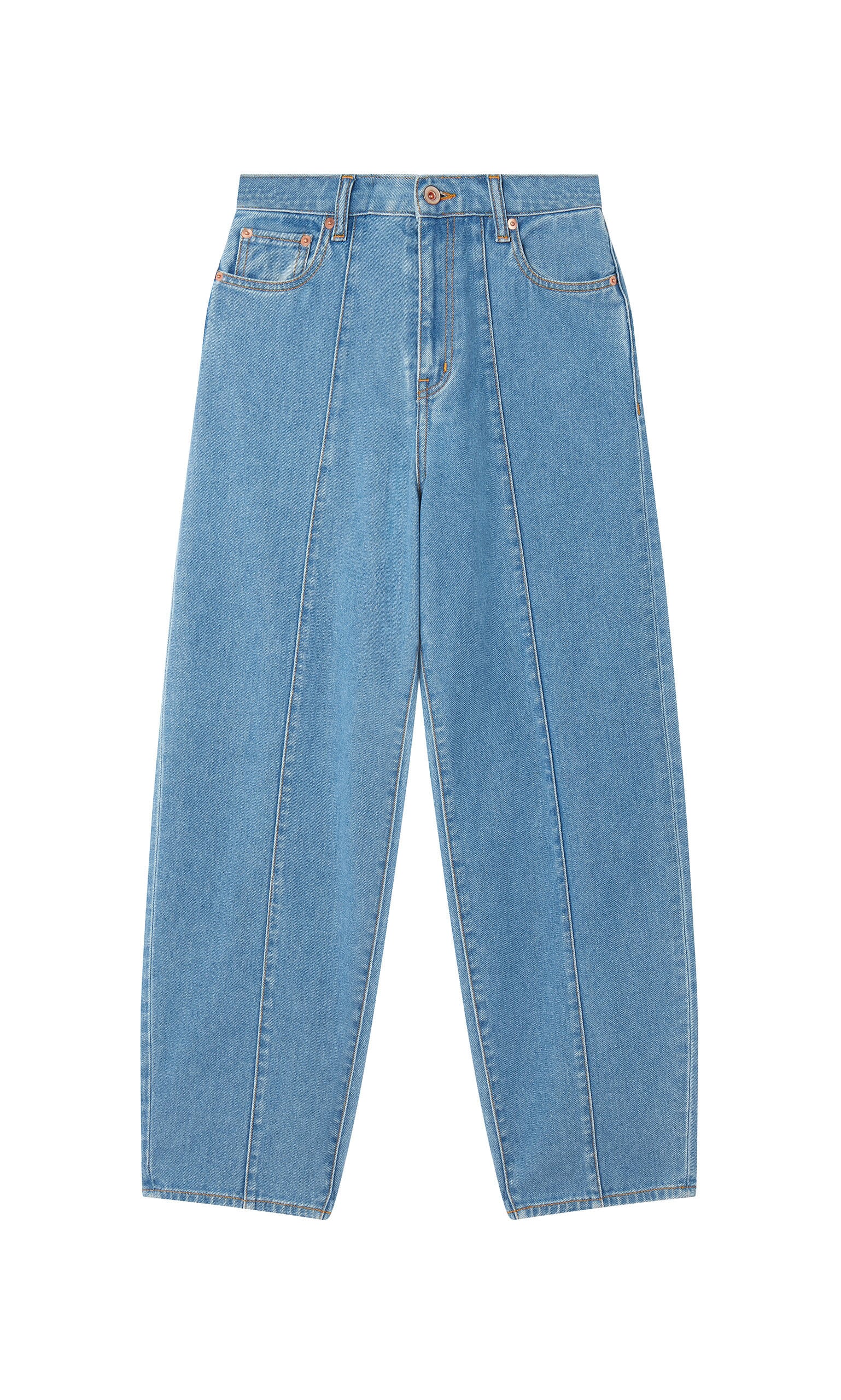Medium bleached jeans - Plümo Ltd