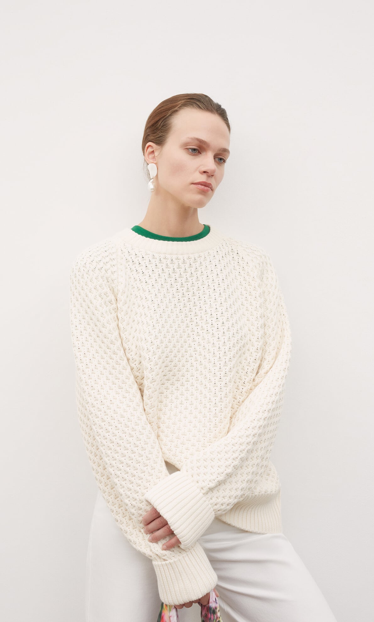 Pioneer organic cotton sweater