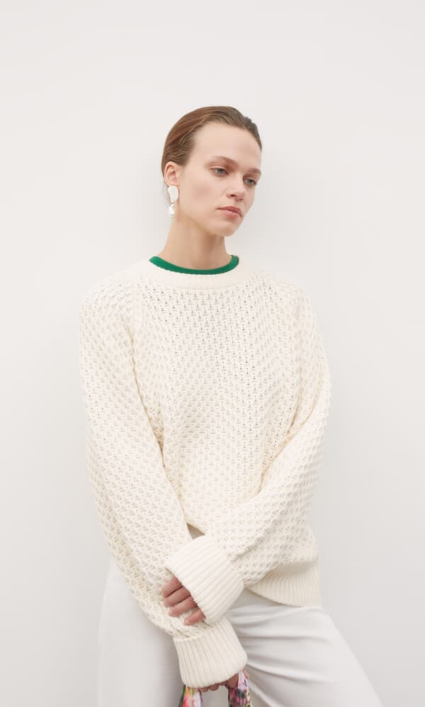 Pioneer organic cotton sweater