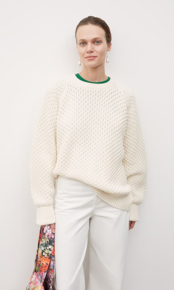 Pioneer organic cotton sweater
