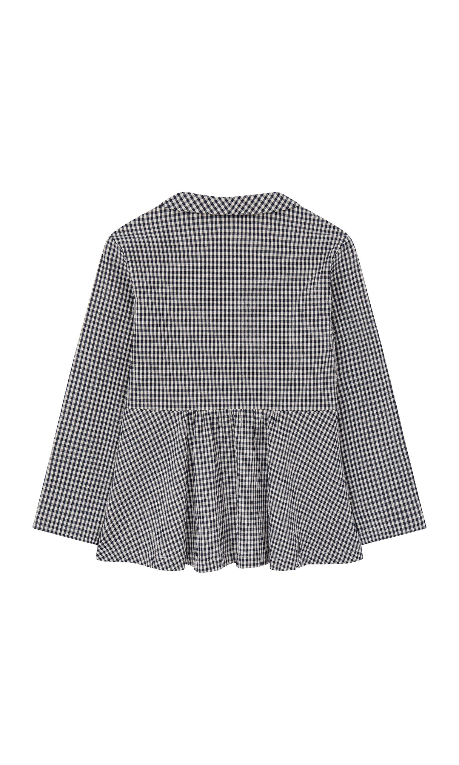 Gingham-jacket
